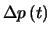 $\Delta p\left(t\right)$